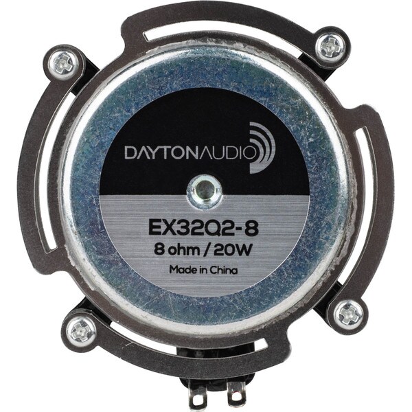 Main product image for Dayton Audio EX32Q2-8 Dual Steel Spring Balanced Interchangeable Hardware Mount 32mm Exciter 20W 8 Ohm295-265